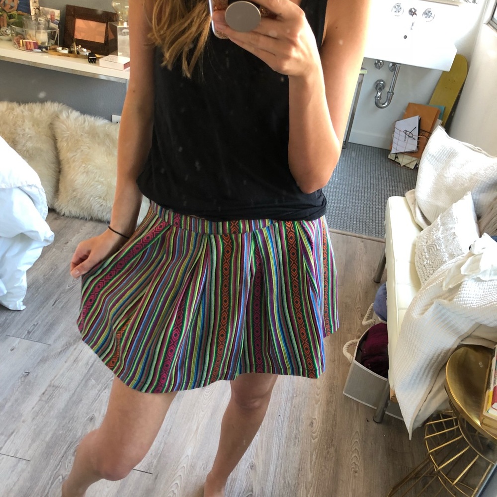 TRIBAL MINI SKIRT